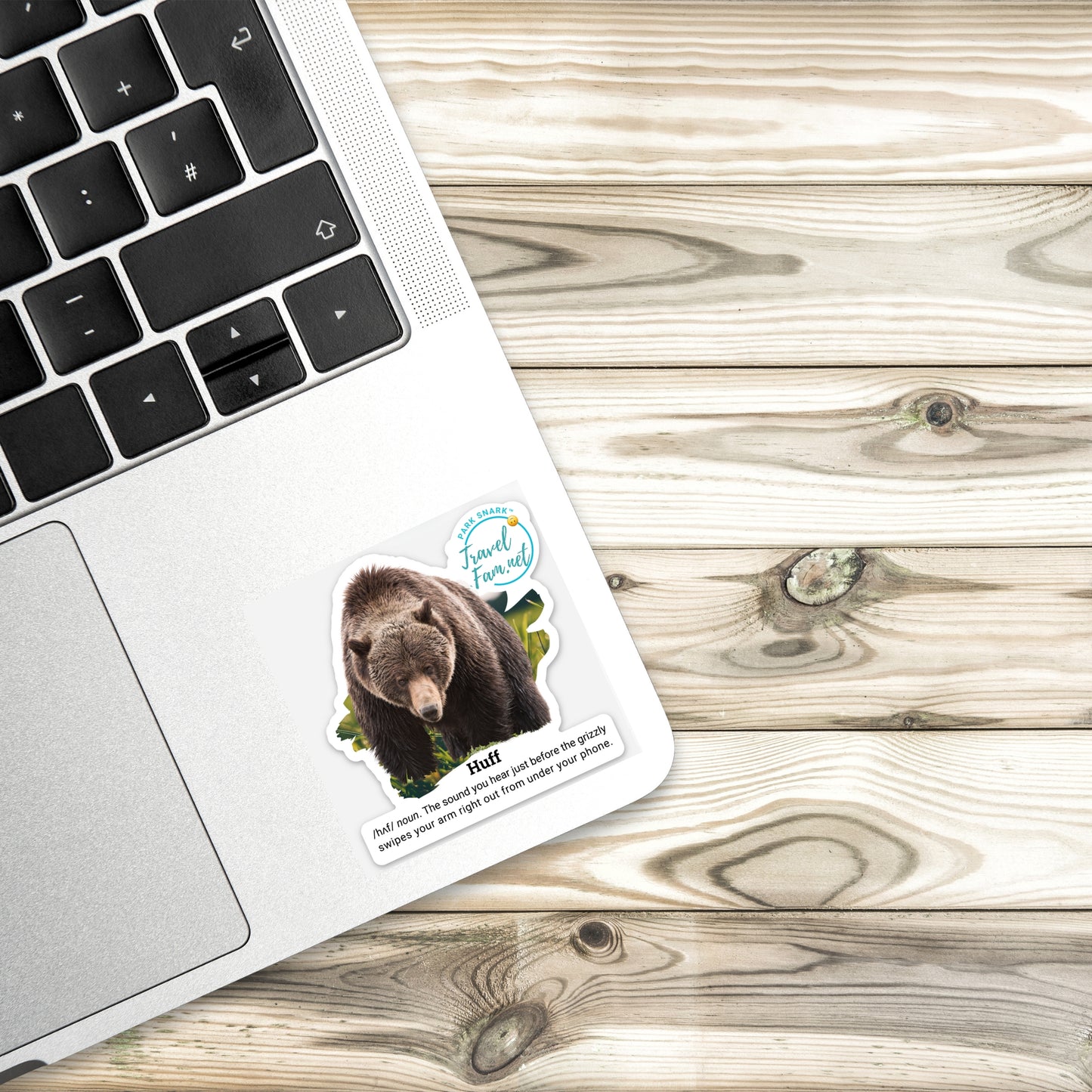 Park Snark™ Sticker - Grizzly "Huff"