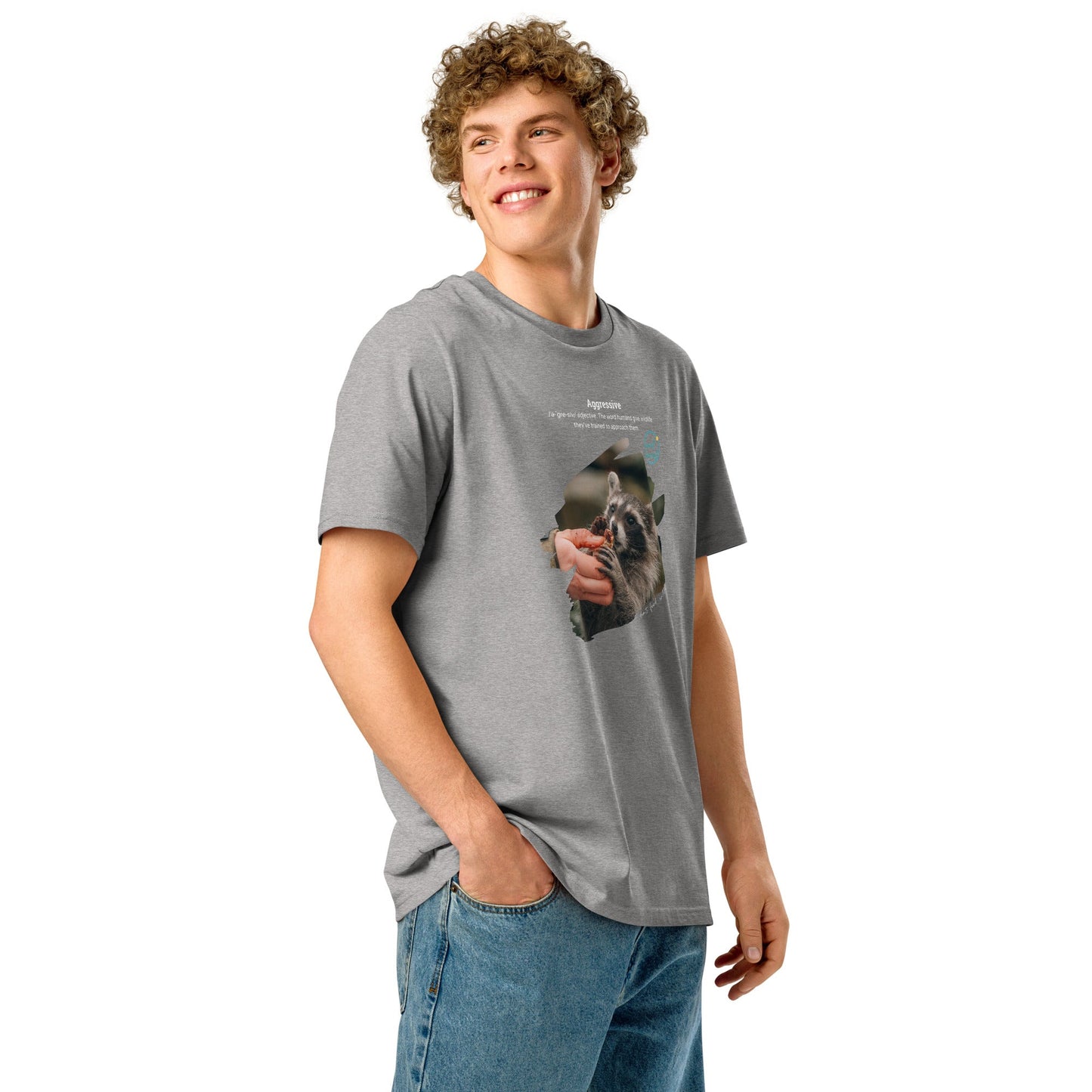 Park Snark™ "Aggressive" on a Unisex Organic T-shirt - Travel Fam Park Guides