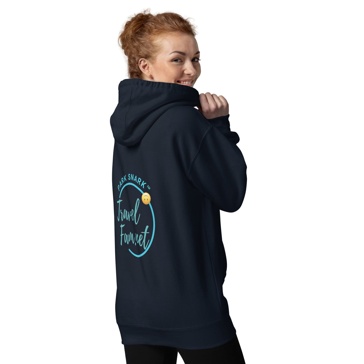 Park Snark Bison Warning on a Unisex Hoodie - Travel Fam Park Guides