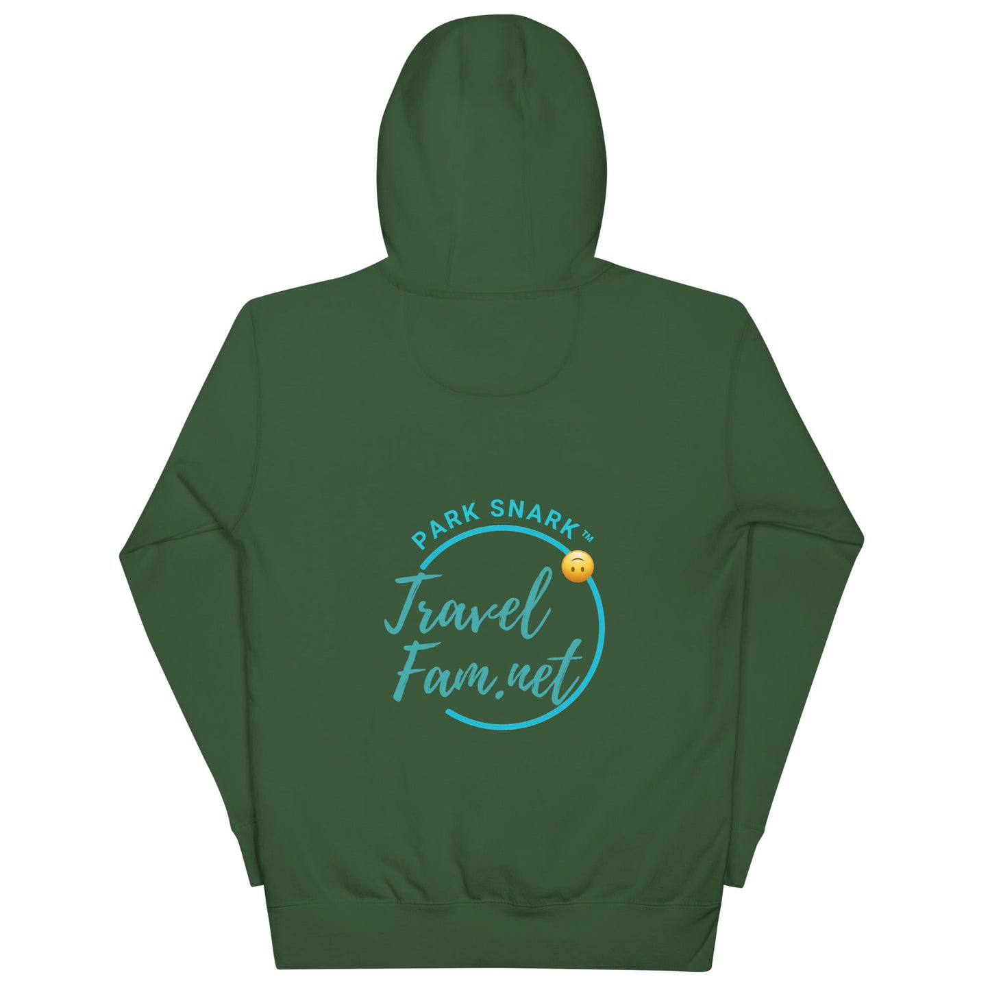Park Snark Bison Warning on a Unisex Hoodie - Travel Fam Park Guides