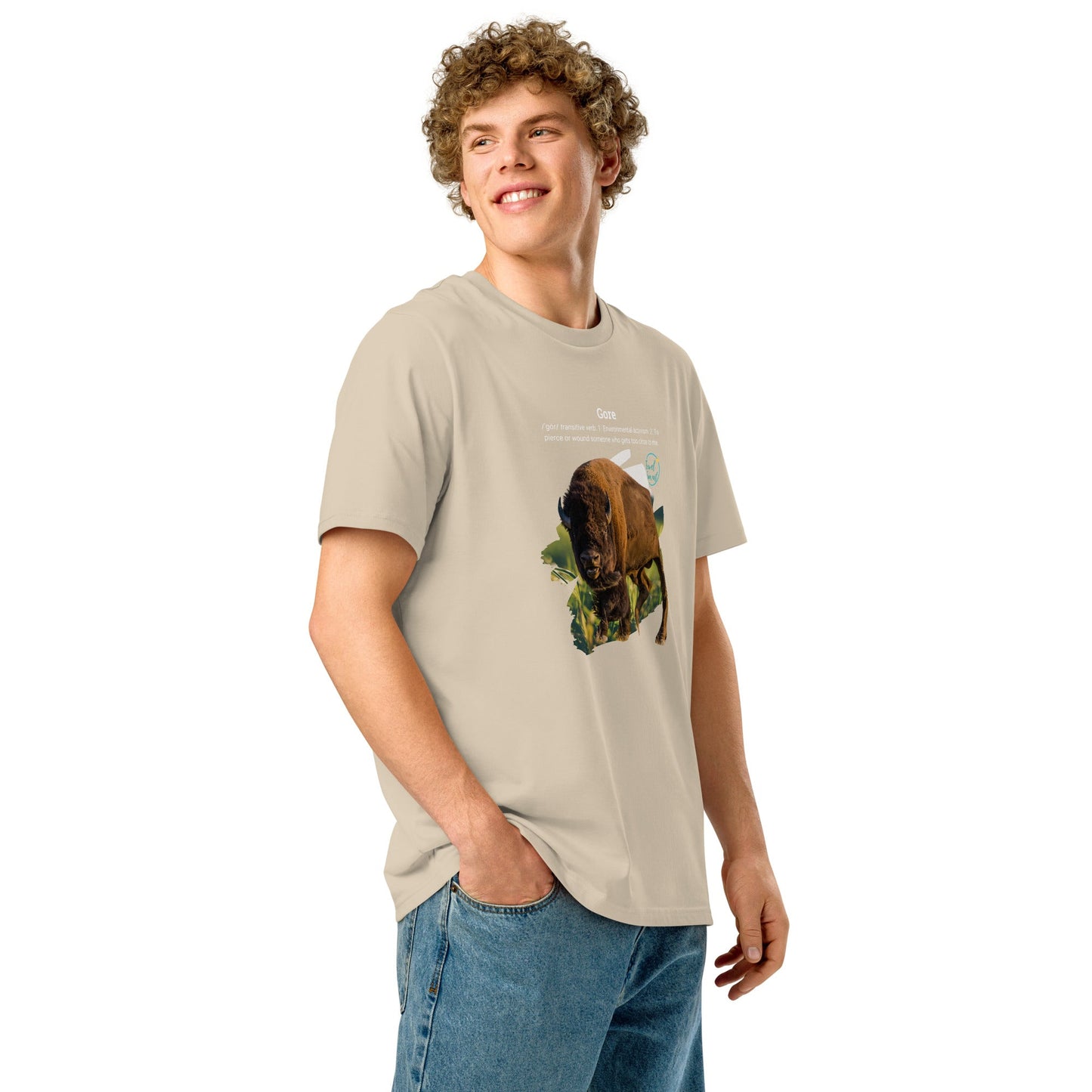 Park Snark™ "Gore" on a Unisex Organic T-shirt - Travel Fam Park Guides