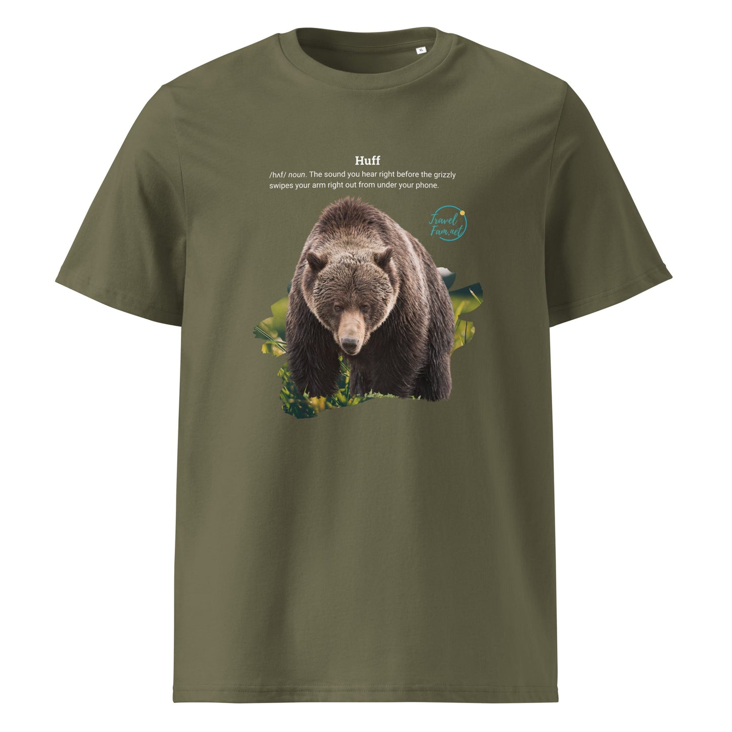 Park Snark™ "Huff" Unisex Organic T-shirt - Travel Fam Park Guides