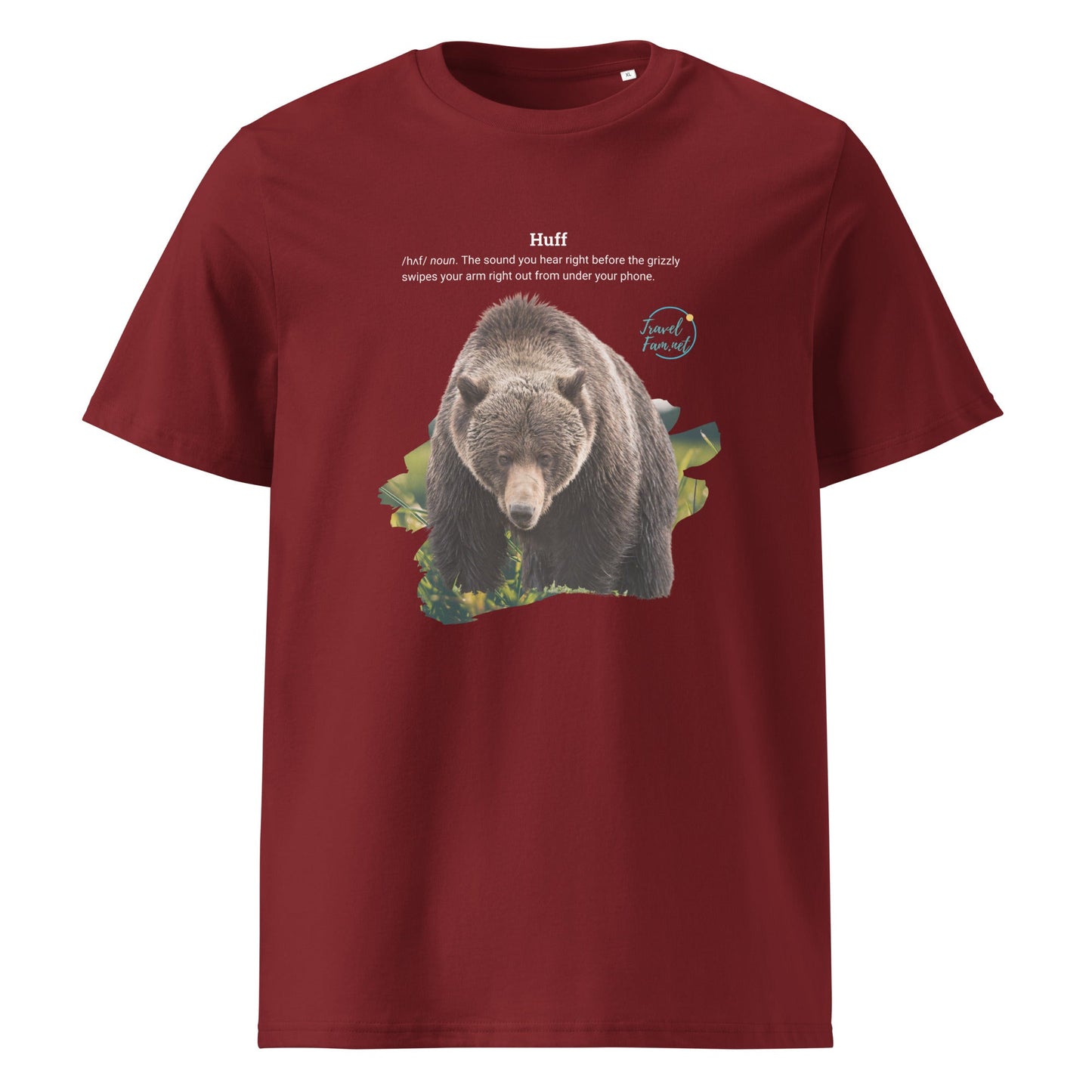 Park Snark™ "Huff" Unisex Organic T-shirt - Travel Fam Park Guides
