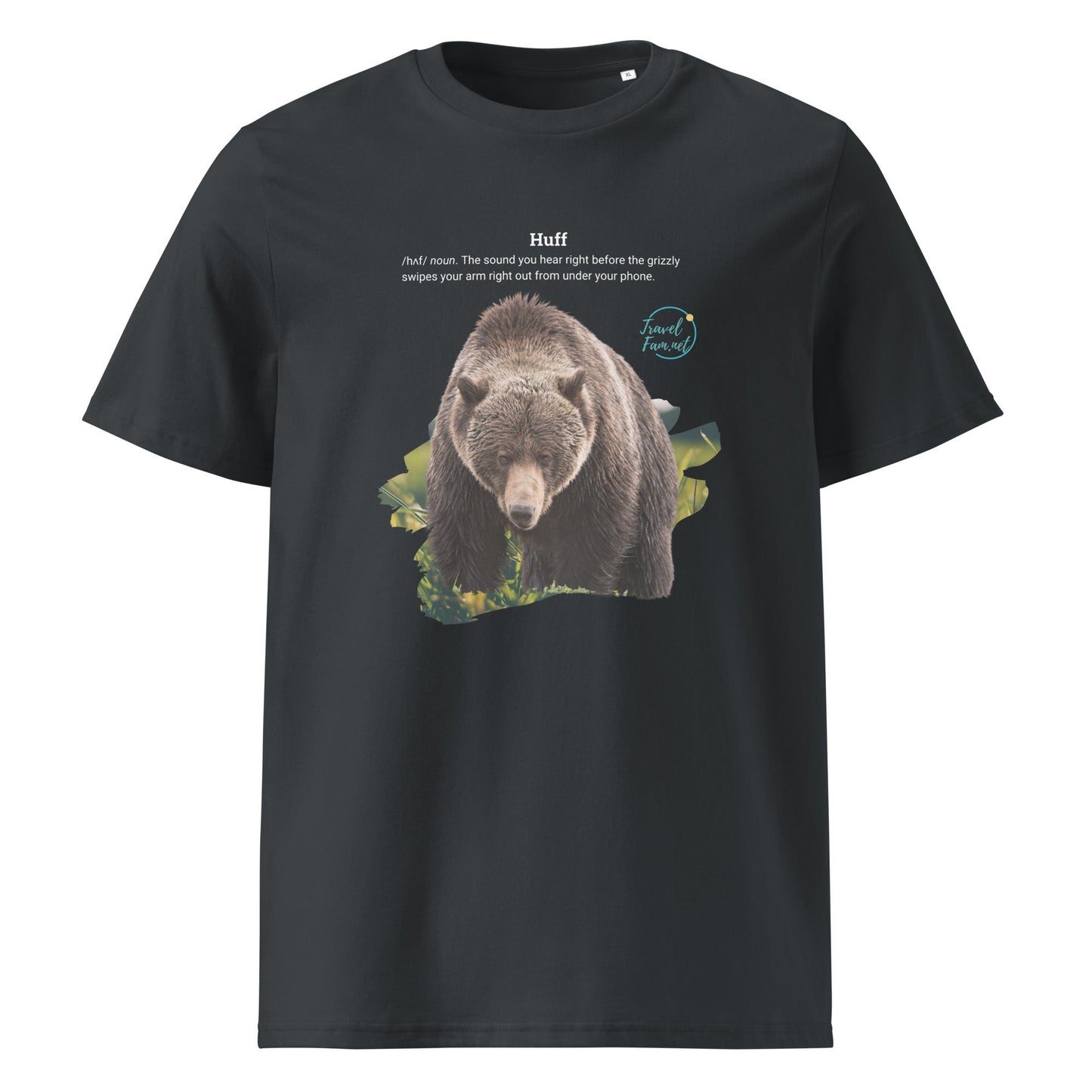 Park Snark™ "Huff" Unisex Organic T-shirt - Travel Fam Park Guides