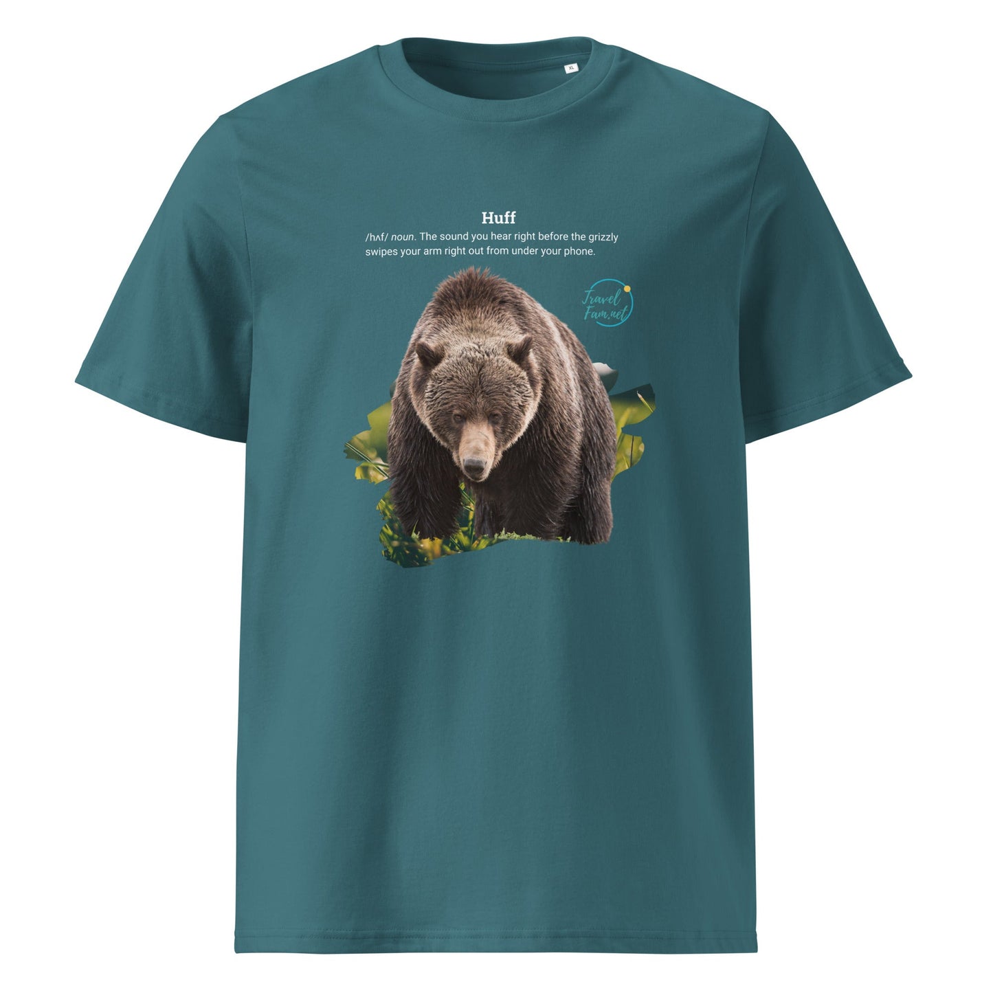 Park Snark™ "Huff" Unisex Organic T-shirt - Travel Fam Park Guides