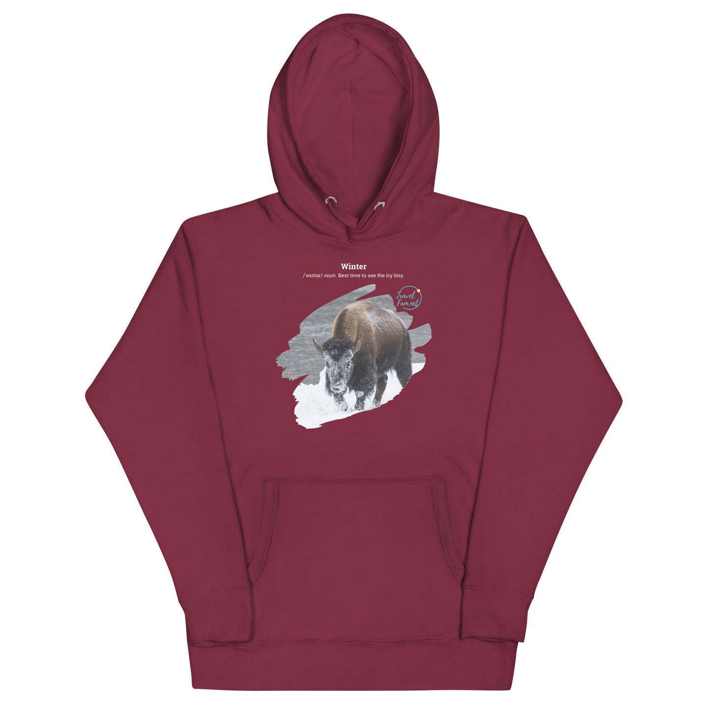 Park Snark™ "Icy Bisy" in a Unisex Hoodie - Travel Fam Park Guides