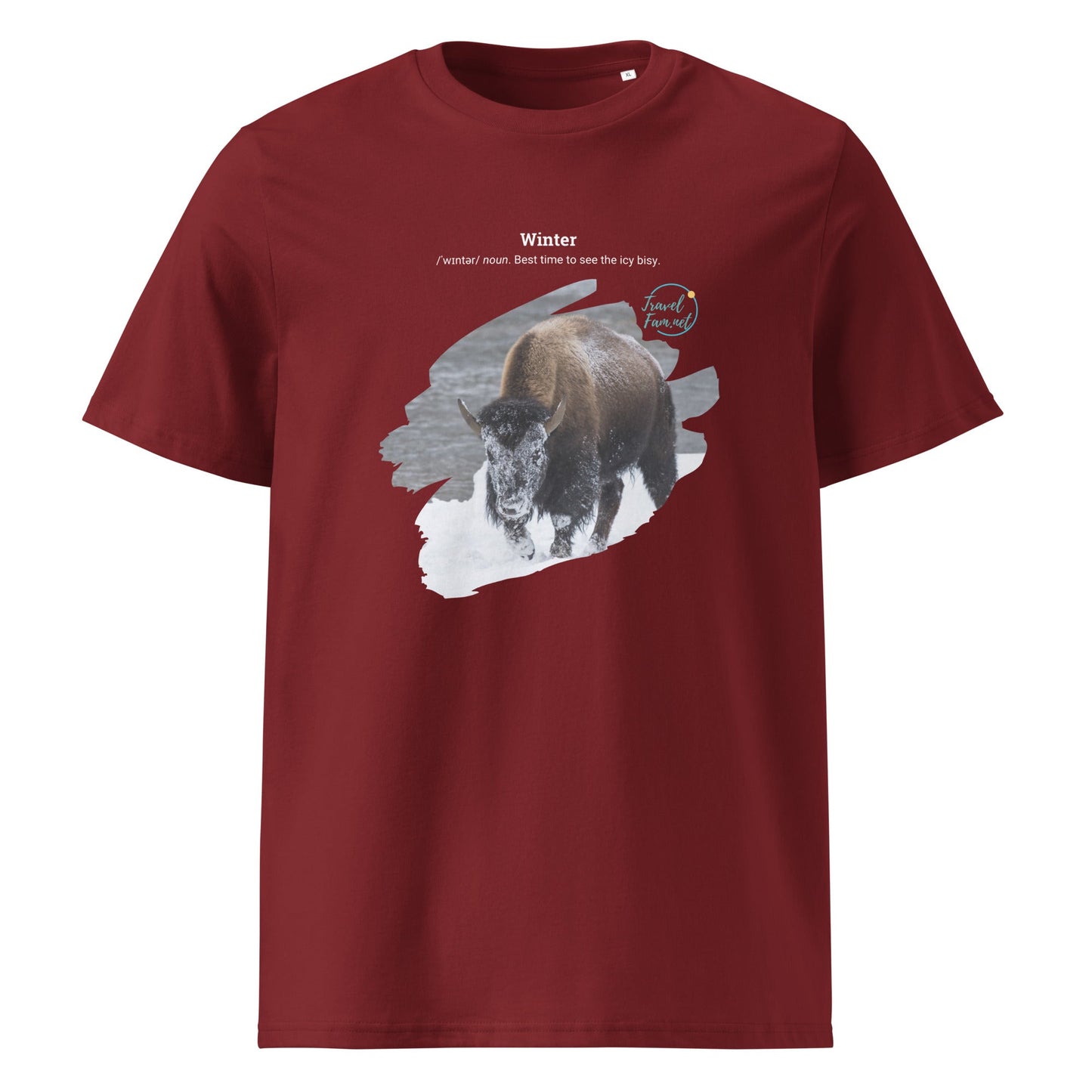 Park Snark™ "Icy Bisy" Unisex Organic T-shirt - Travel Fam Park Guides