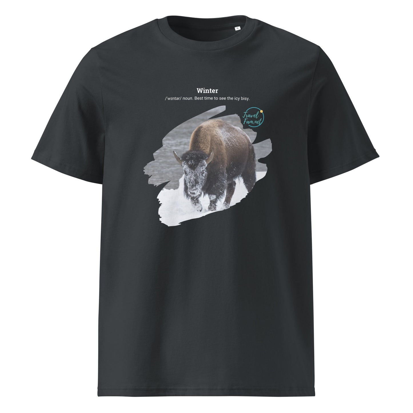 Park Snark™ "Icy Bisy" Unisex Organic T-shirt - Travel Fam Park Guides