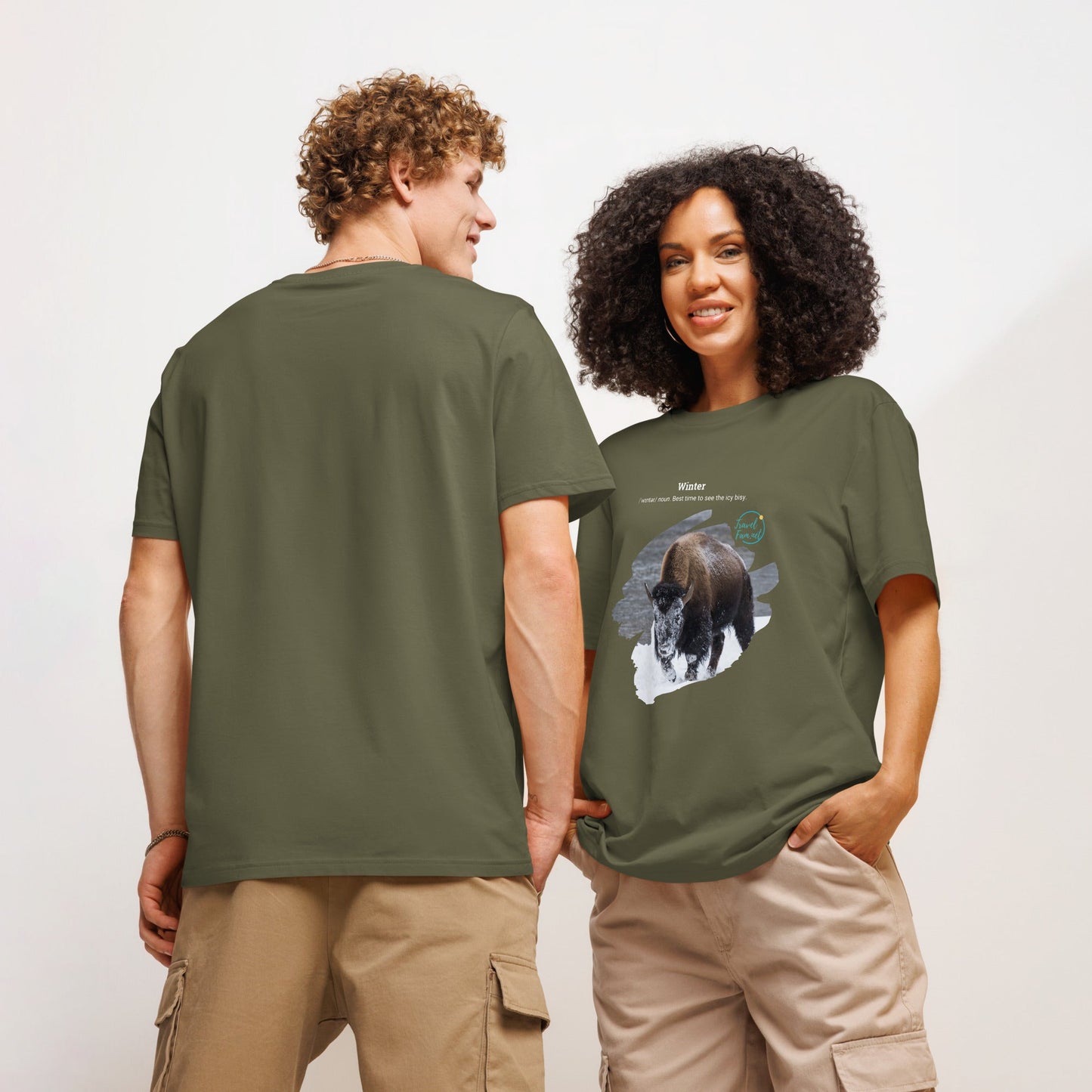 Park Snark™ "Icy Bisy" Unisex Organic T-shirt - Travel Fam Park Guides
