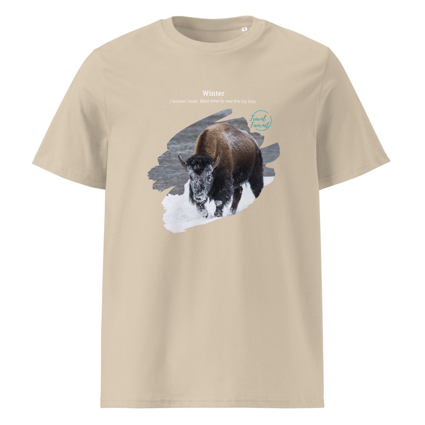Park Snark™ "Icy Bisy" Unisex Organic T-shirt - Travel Fam Park Guides