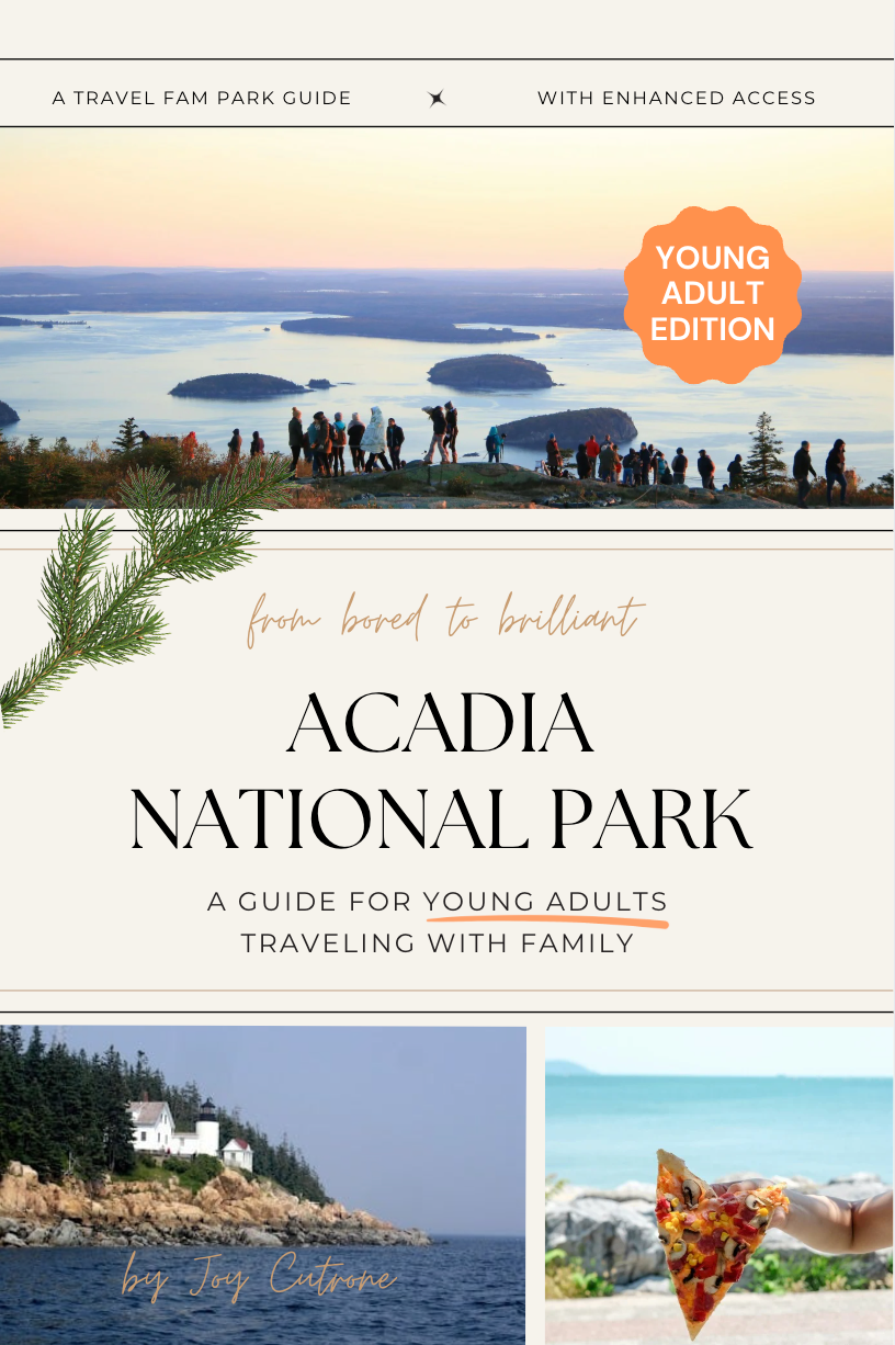 Acadia National Park Travel Guide for Young Adults Traveling with Family