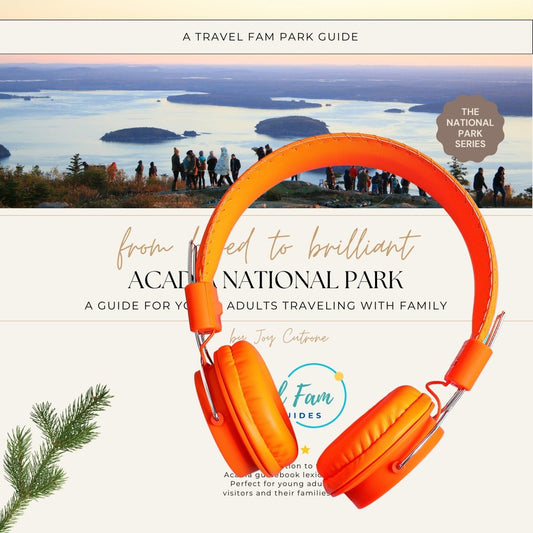 Acadia National Park Guide for Young Adults - AudioBook - Travel Fam Park Guides