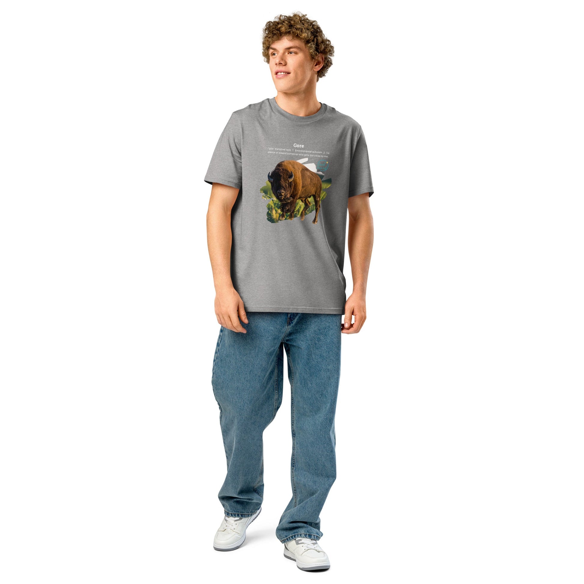 Park Snark™ "Gore" on a Unisex Organic T-shirt - Travel Fam Park Guides