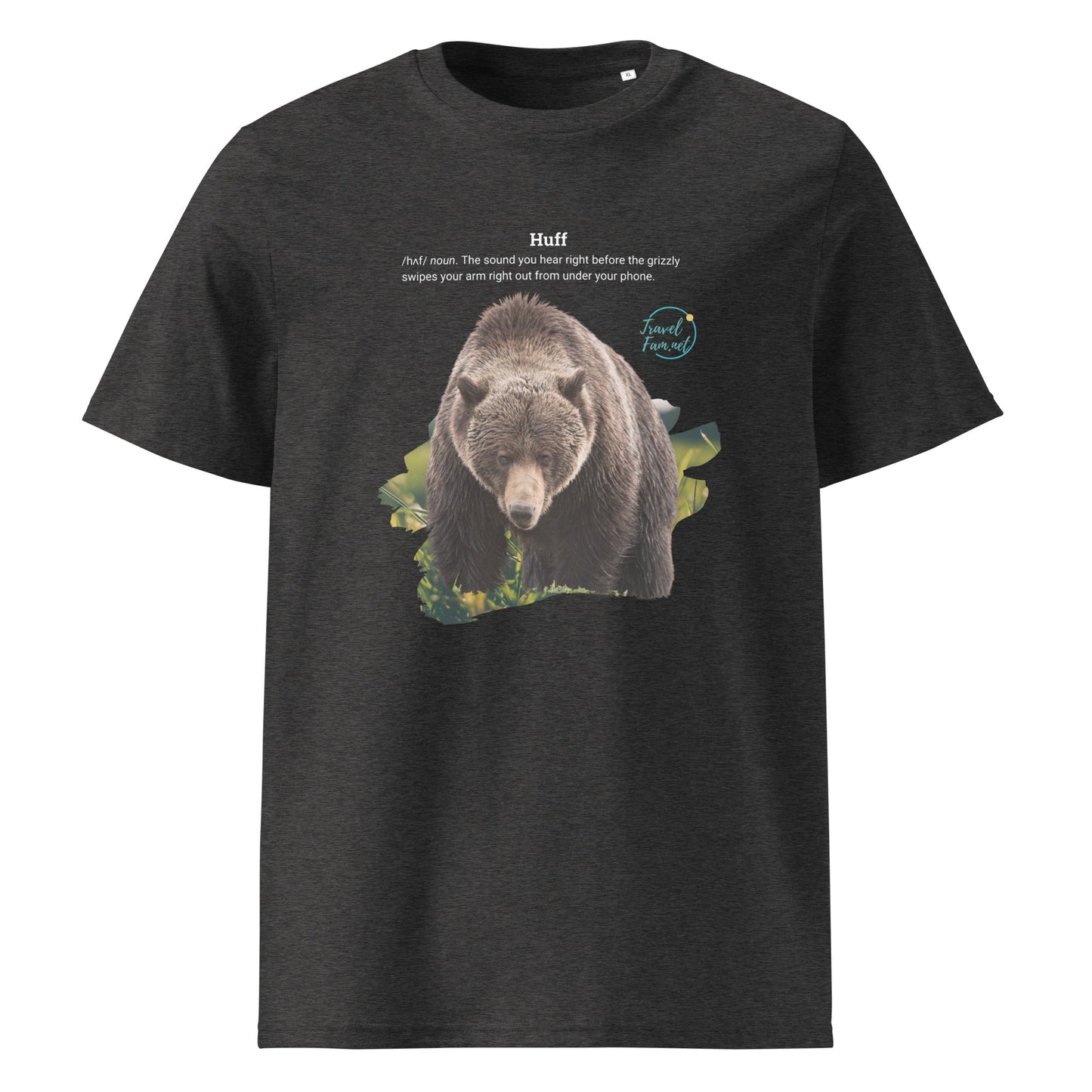 Park Snark™ "Huff" Unisex Organic T-shirt - Travel Fam Park Guides