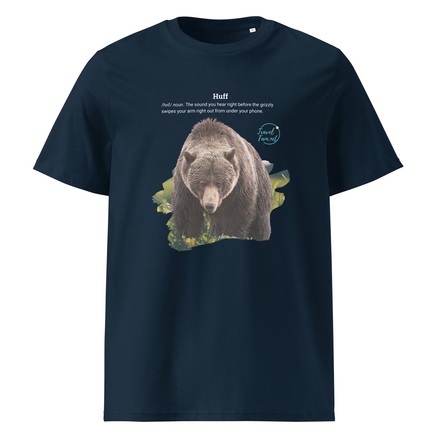 Park Snark™ "Huff" Unisex Organic T-shirt - Travel Fam Park Guides