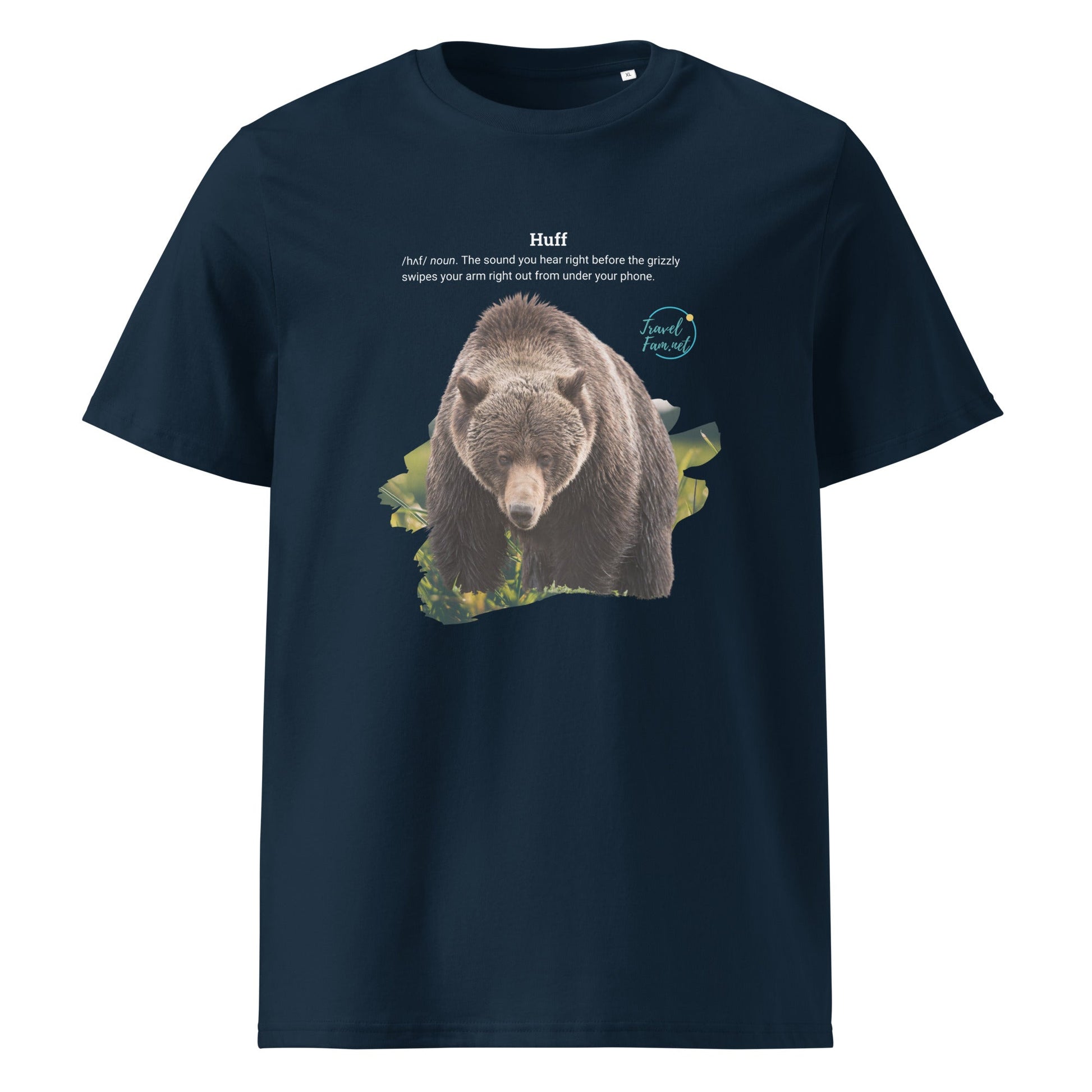 Park Snark™ "Huff" Unisex Organic T-shirt - Travel Fam Park Guides