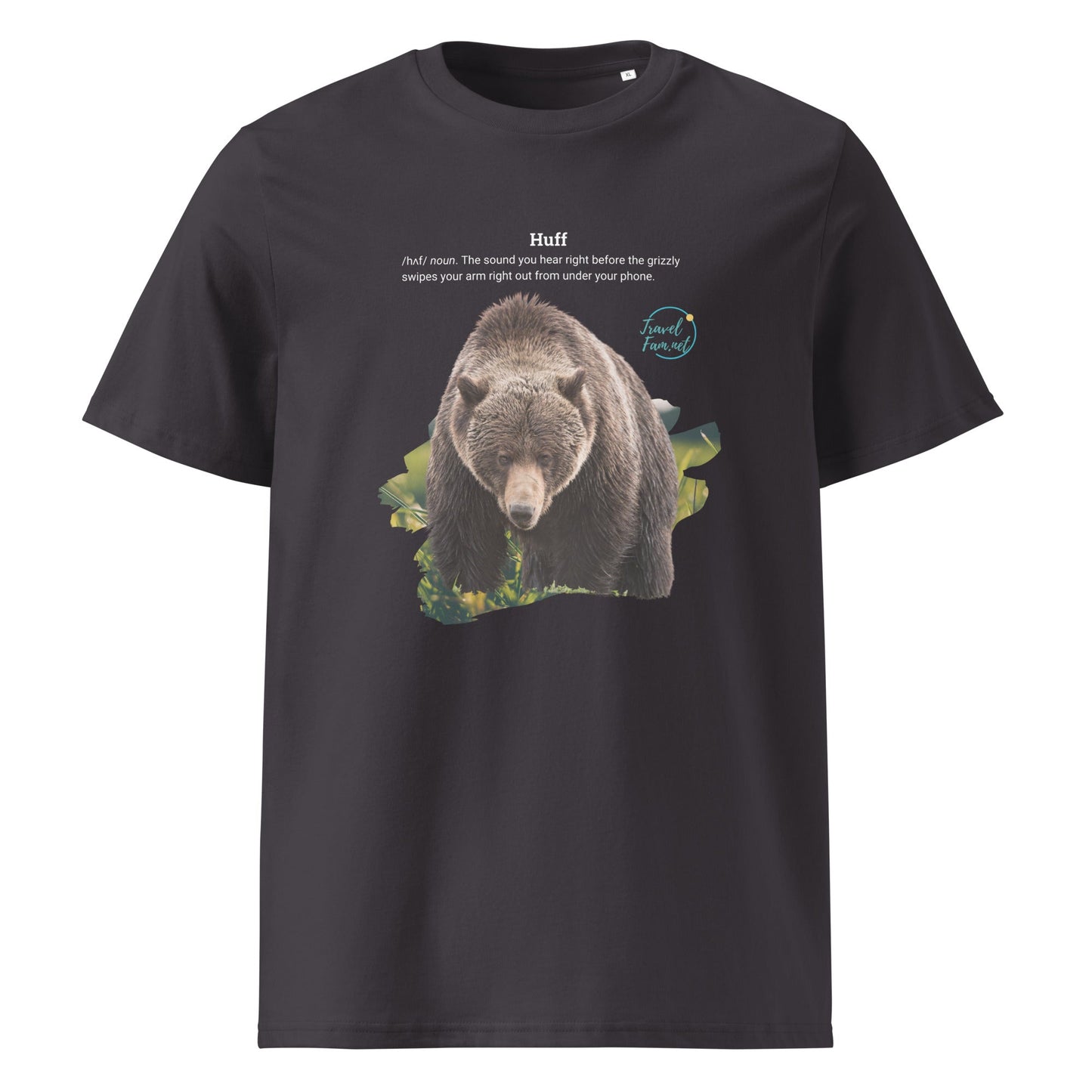 Park Snark™ "Huff" Unisex Organic T-shirt - Travel Fam Park Guides