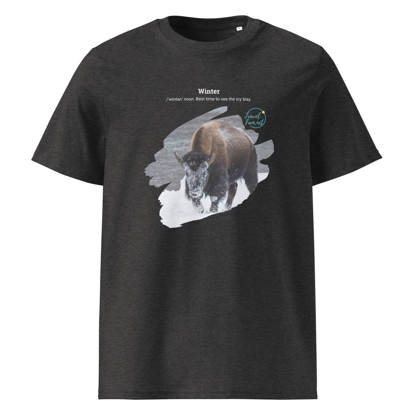Park Snark™ "Icy Bisy" Unisex Organic T-shirt - Travel Fam Park Guides