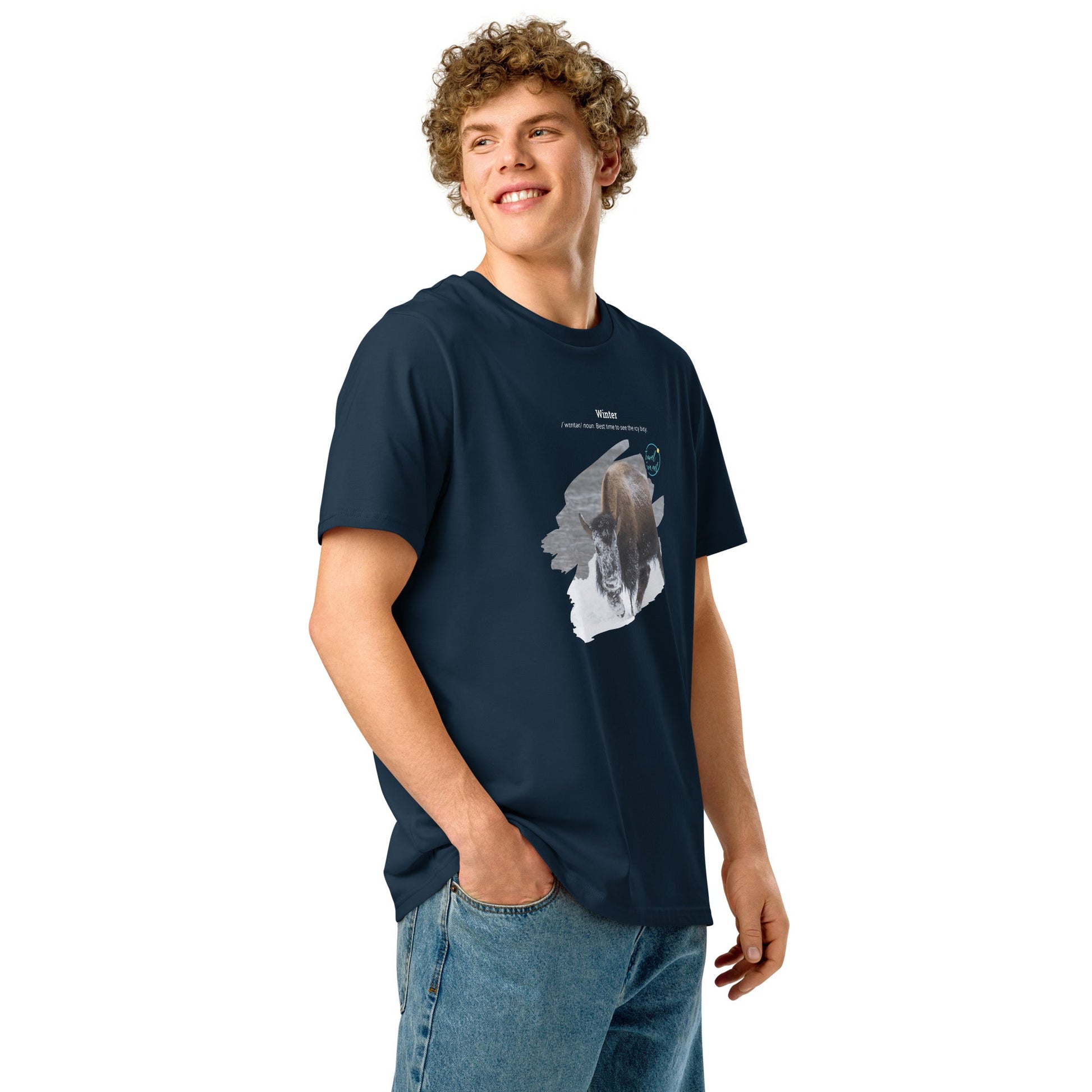 Park Snark™ "Icy Bisy" Unisex Organic T-shirt - Travel Fam Park Guides